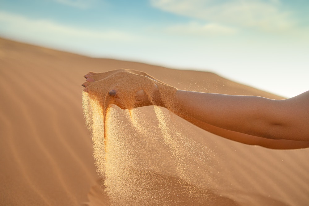 Sand in the wind